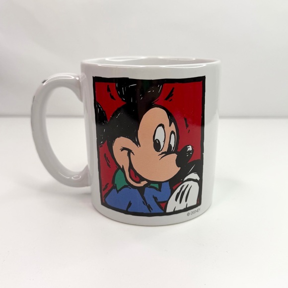 Disney Other - Disney Mickey Mouse 90s Vintage Jumbo Large Ceramic Mug